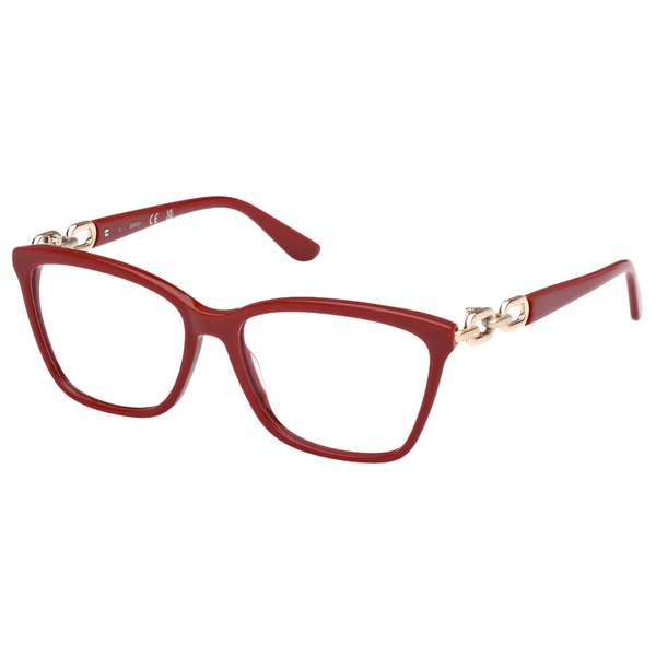 Armazón Oftálmico GUESS Mujer GU50181 066 52 Rojo