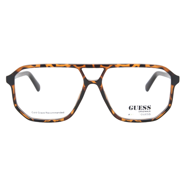 Armazón Oftálmico Unisex GUESS GU8252 052 57 Ámbar