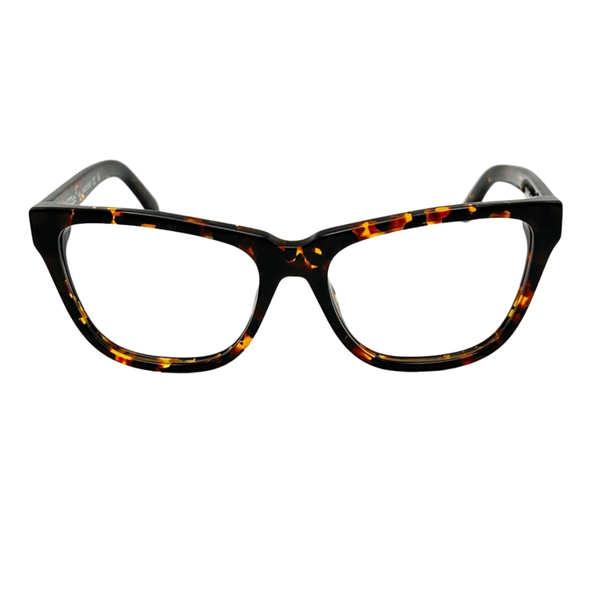 Armazón Oftálmico Unisex Off-White OERJ07AF24PLA0016000 Café Cat-Eye Large