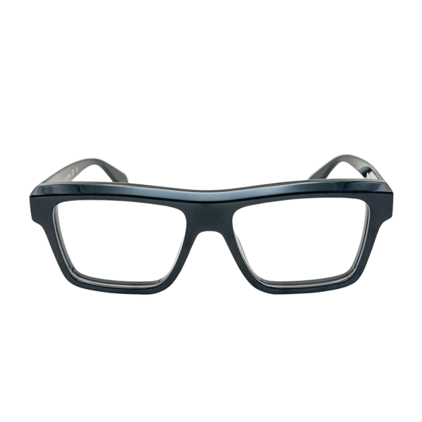 Armazón Oftálmico Unisex Off-White OERJ07HF24PLA0011000 Negro Cuadrado Large