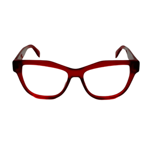 Armazón Oftálmico Unisex Off-White OERJ07GF24PLA0012500 Rojo Cat-Eye Medium