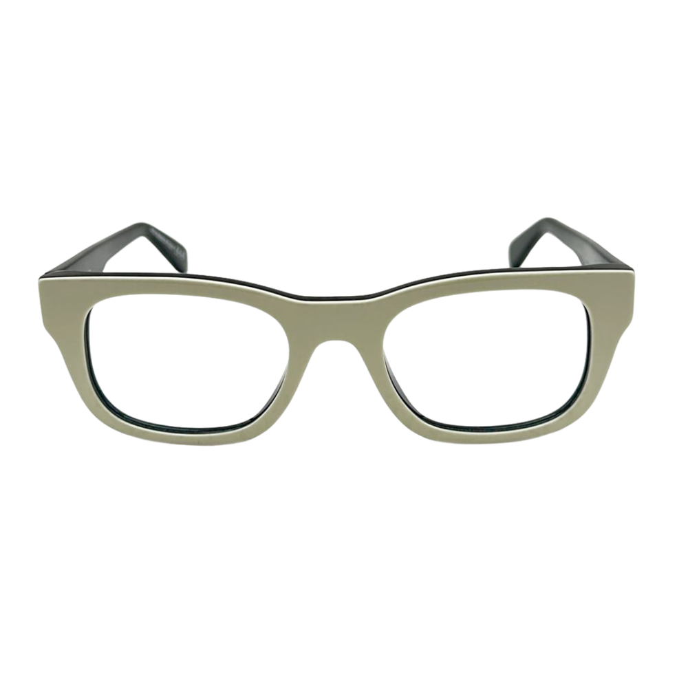 Armazón Oftálmico Unisex Off-White OERJ07NF24PLA0010100 Blanco Cuadrado Medium