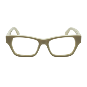 Armazón Oftálmico Unisex Off-White OERJ07EF24PLA0010100 Blanco Cuadrado Medium