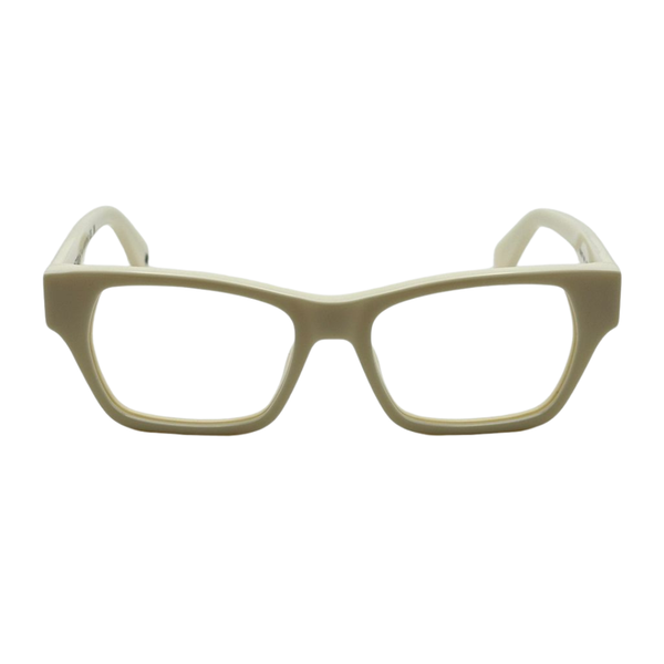 Armazón Oftálmico Unisex Off-White OERJ07EF24PLA0010100 Blanco Cuadrado Medium