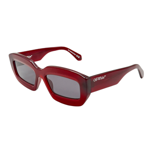 Gafa Solar Unisex Off-White OERI138F24PLA0012807 Burgundy