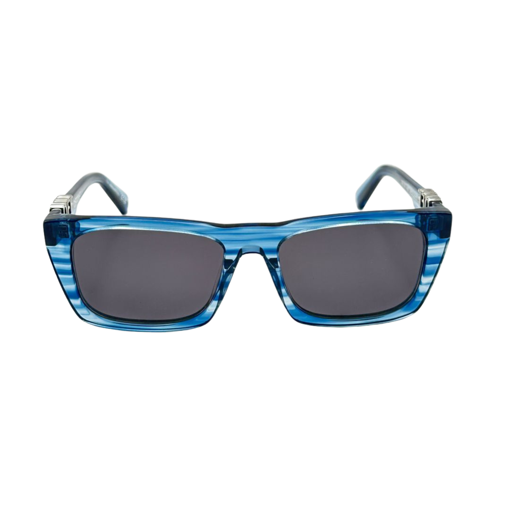 Gafa Solar Unisex Off-White OERI13EF24PLA0014407 Striped Blue