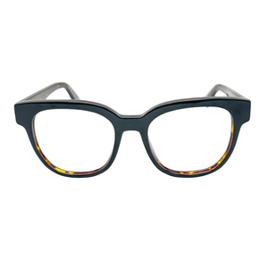 Armazón Oftálmico Unisex Off-White OERJ07OF24PLA0011000 Café Redondo Medium