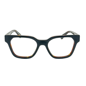 Armazón Oftálmico Unisex Off-White OERJ07LF24PLA0011000 Negro Cuadrado Large