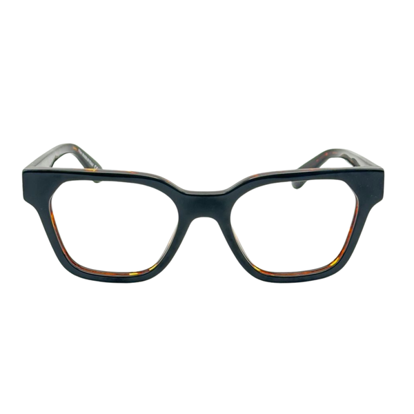 Armazón Oftálmico Unisex Off-White OERJ07LF24PLA0011000 Negro Cuadrado Large