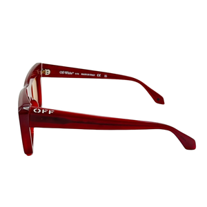 Gafa Solar Hombre Off-White OERI13LF24PLA0012862 Burgundy