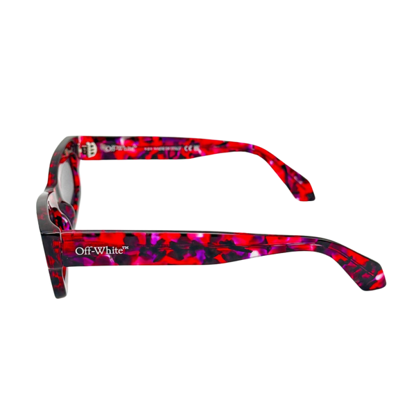 Gafa Solar Unisex Off-White OERI135F24PLA0012907 Havana Red/Purple