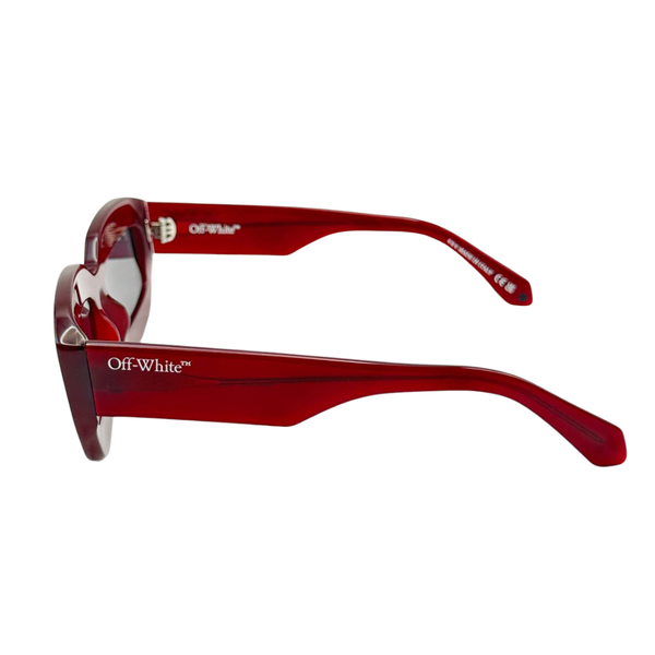 Gafa Solar Unisex Off-White OERI138F24PLA0012807 Burgundy