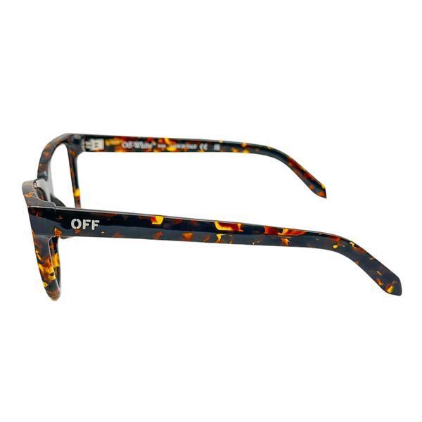 Armazón Oftálmico Unisex Off-White OERJ07AF24PLA0016000 Café Cat-Eye Large