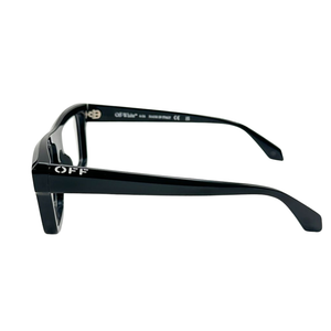 Armazón Oftálmico Unisex Off-White OERJ07HF24PLA0011000 Negro Cuadrado Large