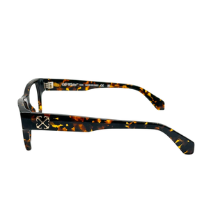 Armazón Oftálmico Unisex Off-White OERJ07EF24PLA0016000 Café Cuadrado Medium