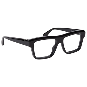 Armazón Oftálmico Unisex Off-White OERJ07HF24PLA0011000 Negro Cuadrado Large