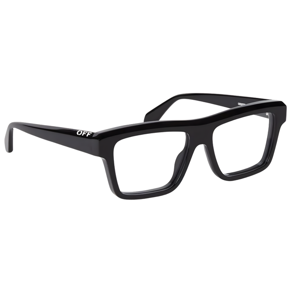Armazón Oftálmico Unisex Off-White OERJ07HF24PLA0011000 Negro Cuadrado Large