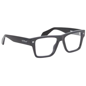 Armazón Oftálmico Unisex Off-White OERJ075F24PLA0011000 Negro Cuadrado Large