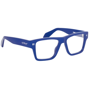 Armazón Oftálmico Unisex Off-White OERJ075F24PLA0014500 Azul Cuadrado Large