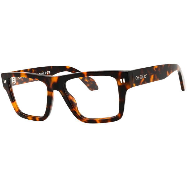 Armazón Oftálmico Unisex Off-White OERJ075F24PLA0016000 Café Cuadrado Large