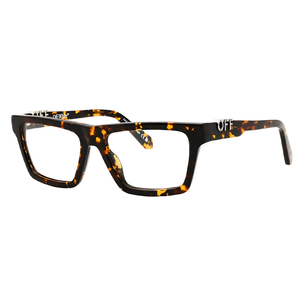Armazón Oftálmico Unisex Off-White OERJ07BF24PLA0016000 Café Cuadrado Large