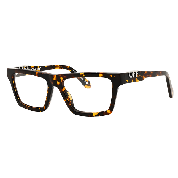 Armazón Oftálmico Unisex Off-White OERJ07BF24PLA0016000 Café Cuadrado Large