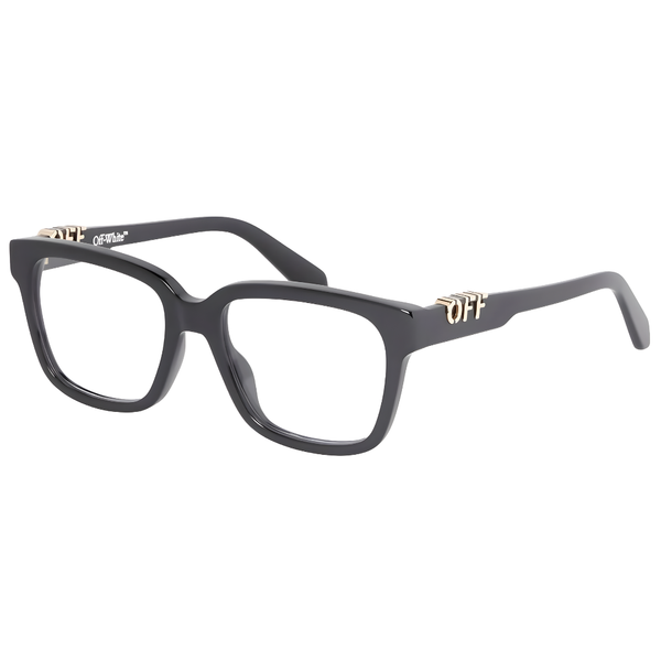 Armazón Oftálmico Unisex Off-White OERJ07CF24PLA0011000 Negro Cuadrado Large