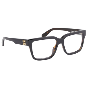 Armazón Oftálmico Unisex Off-White OERJ07MF24PLA0011000 Negro Cuadrado Large