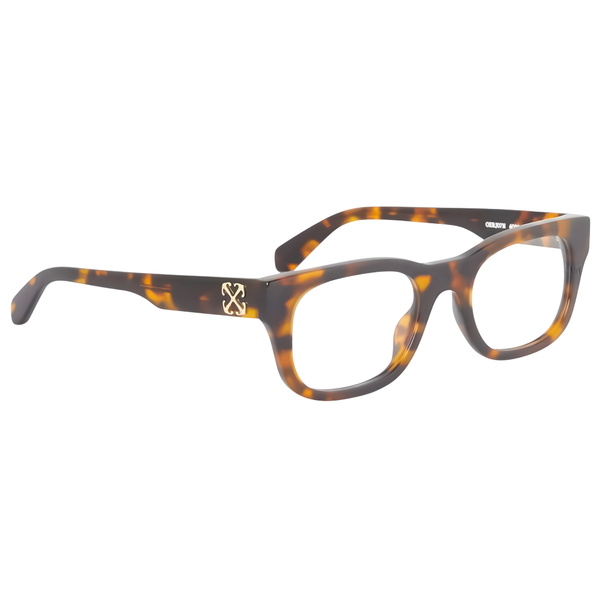Armazón Oftálmico Unisex Off-White OERJ07NF24PLA0016000 Café Redondo Medium