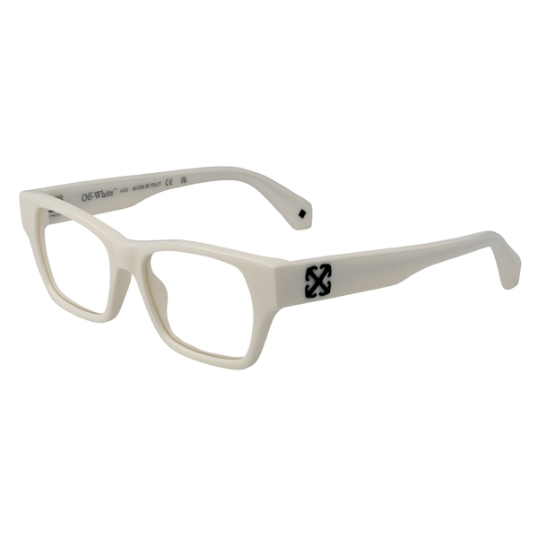 Armazón Oftálmico Unisex Off-White OERJ07EF24PLA0010100 Blanco Cuadrado Medium