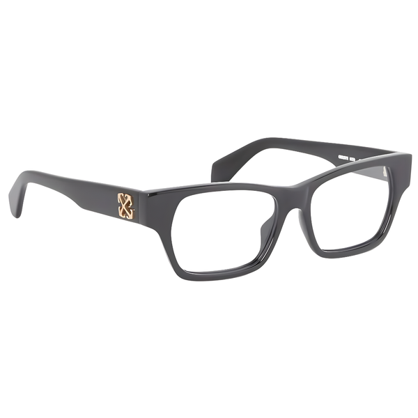 Armazón Oftálmico Unisex Off-White OERJ07EF24PLA0011000 Negro Cuadrado Medium