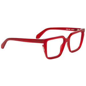 Armazón Oftálmico Unisex Off-White OERJ052C99PLA0012500 Rojo Cuadrado Medium