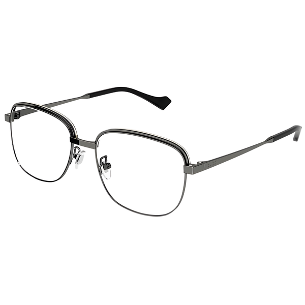Armazón Oftálmico Hombre GUCCI GG1102O-005-58 Plateado