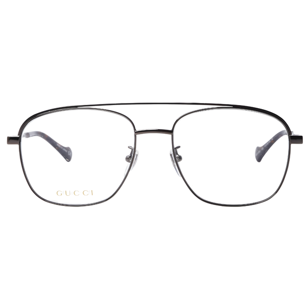 Armazón Oftálmico Hombre GUCCI GG1103O-002-57 Plateado