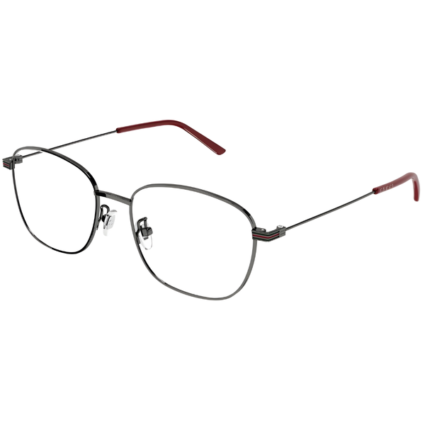 Armazón Oftálmico Hombre GUCCI GG1126OA-001-55 Plateado