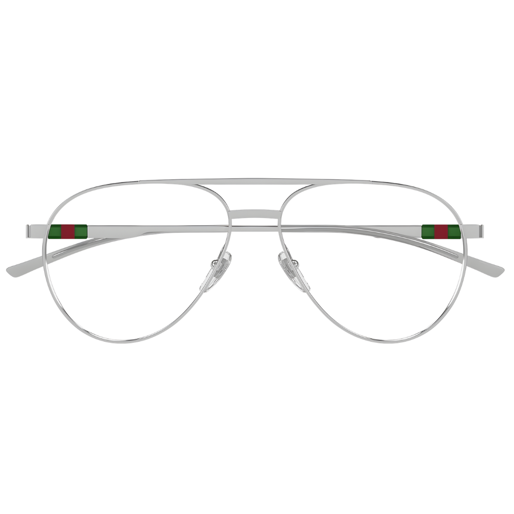 Armazón Oftálmico Unisex GUCCI GG1679O-001-56 Plateado