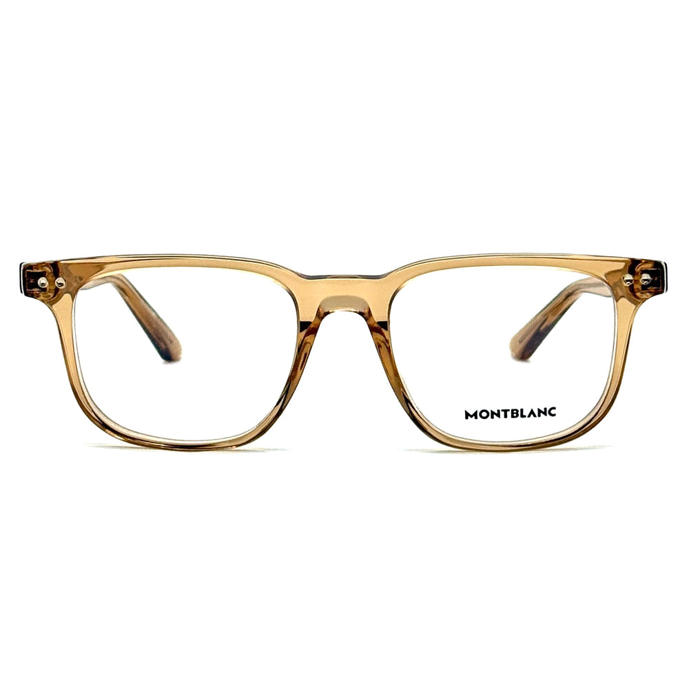 Armazón Oftálmico Unisex MONTBLANC MB0256o 008 53 Beige