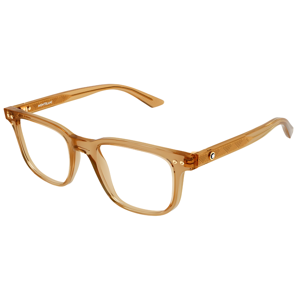 Armazón Oftálmico Unisex MONTBLANC MB0256o 008 53 Beige