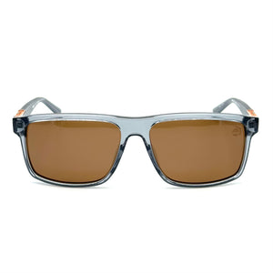 Gafa Solar Hombre Timberland TB00006 20H P Gris-Marrón
