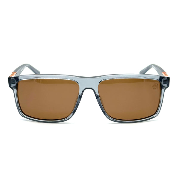 Gafa Solar Hombre Timberland TB00006 20H P Gris-Marrón
