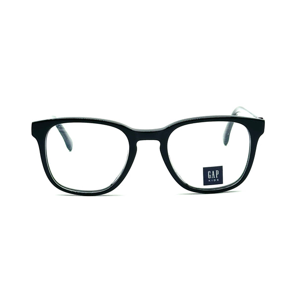 Armazón Oftálmico Unisex GAP Kids VGP212 431BLA Negro Cuadrado