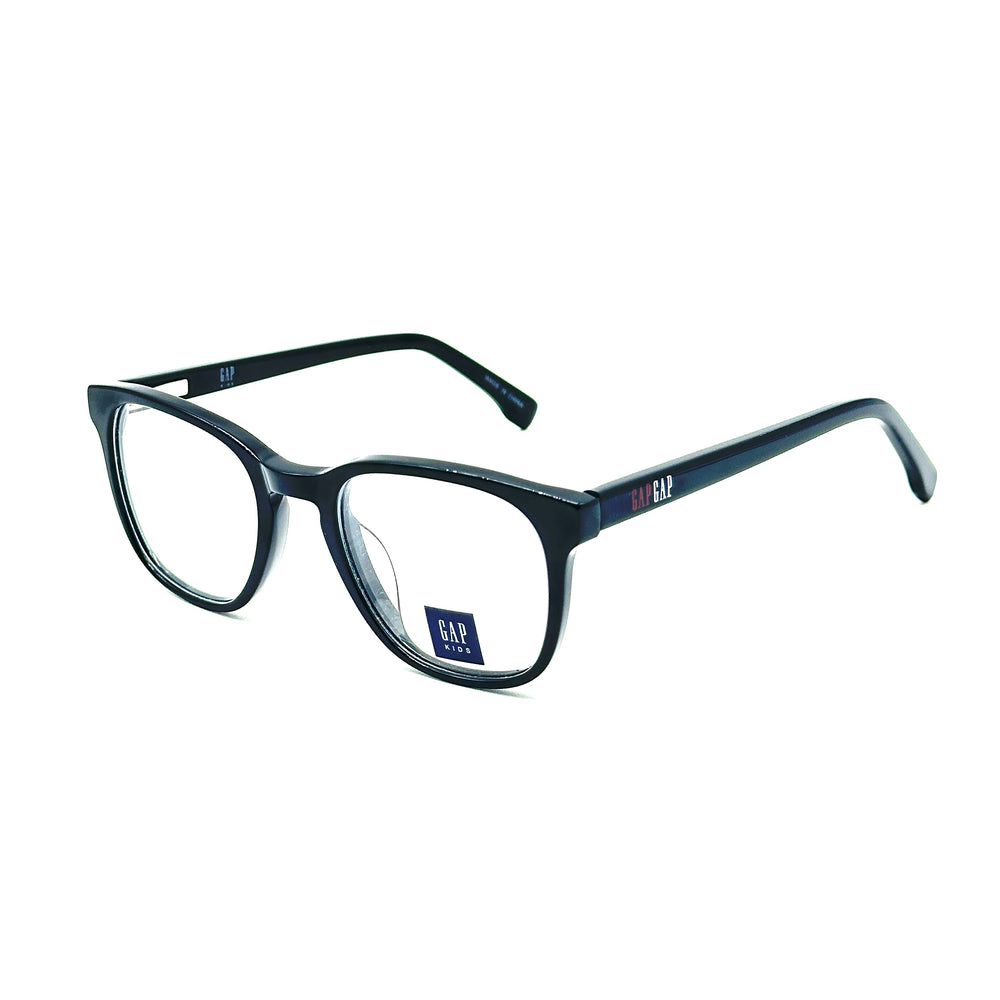 Armazón Oftálmico Unisex GAP Kids VGP212 431BLA Negro Cuadrado