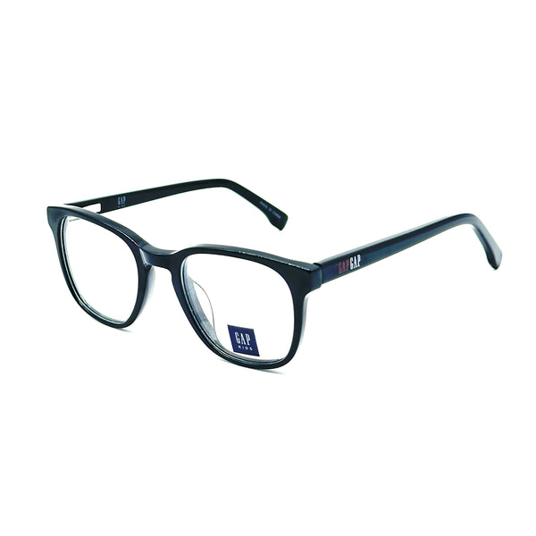 Armazón Oftálmico Unisex GAP Kids VGP212 431BLA Negro Cuadrado
